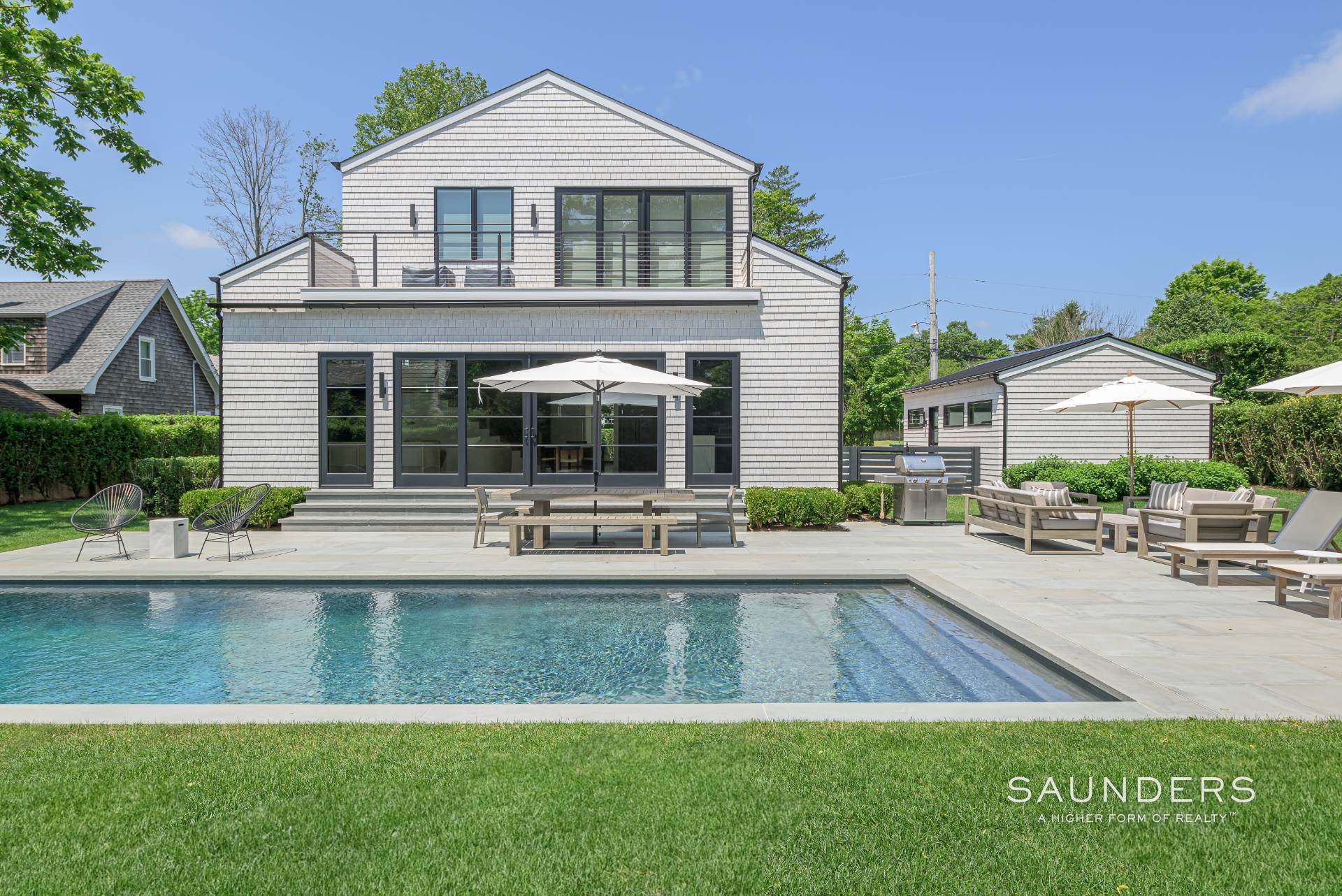 Single Family Homes for Sale at The New Modern 94 Sherrill Road, East Hampton, NY 11937