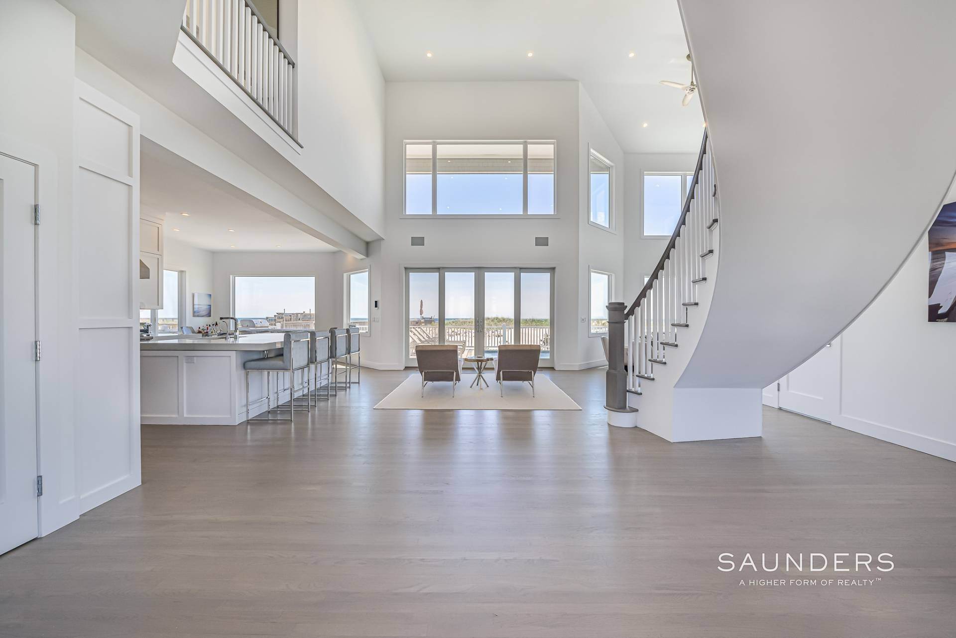 9. Single Family Homes for Sale at Oceanfront West Hampton Dunes Immaculate Renovation 837 Dune Road, Westhampton Dunes Village, NY 11978