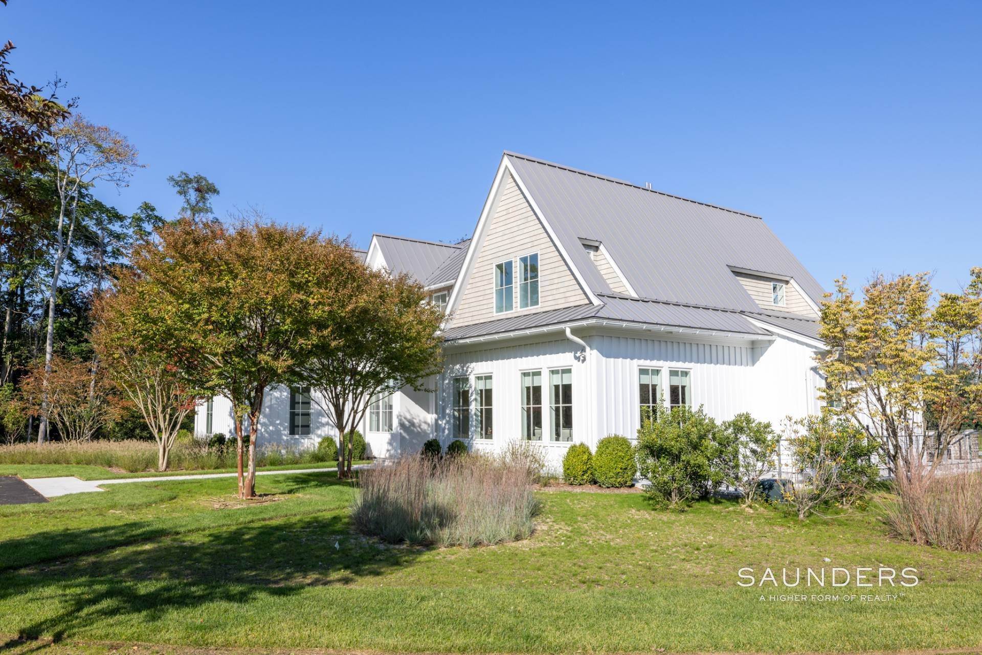 33. Single Family Homes for Sale at Scenic Sag Harbor New Construction With Pool & Tennis 2538 Noyack Road, Sag Harbor, NY 11963