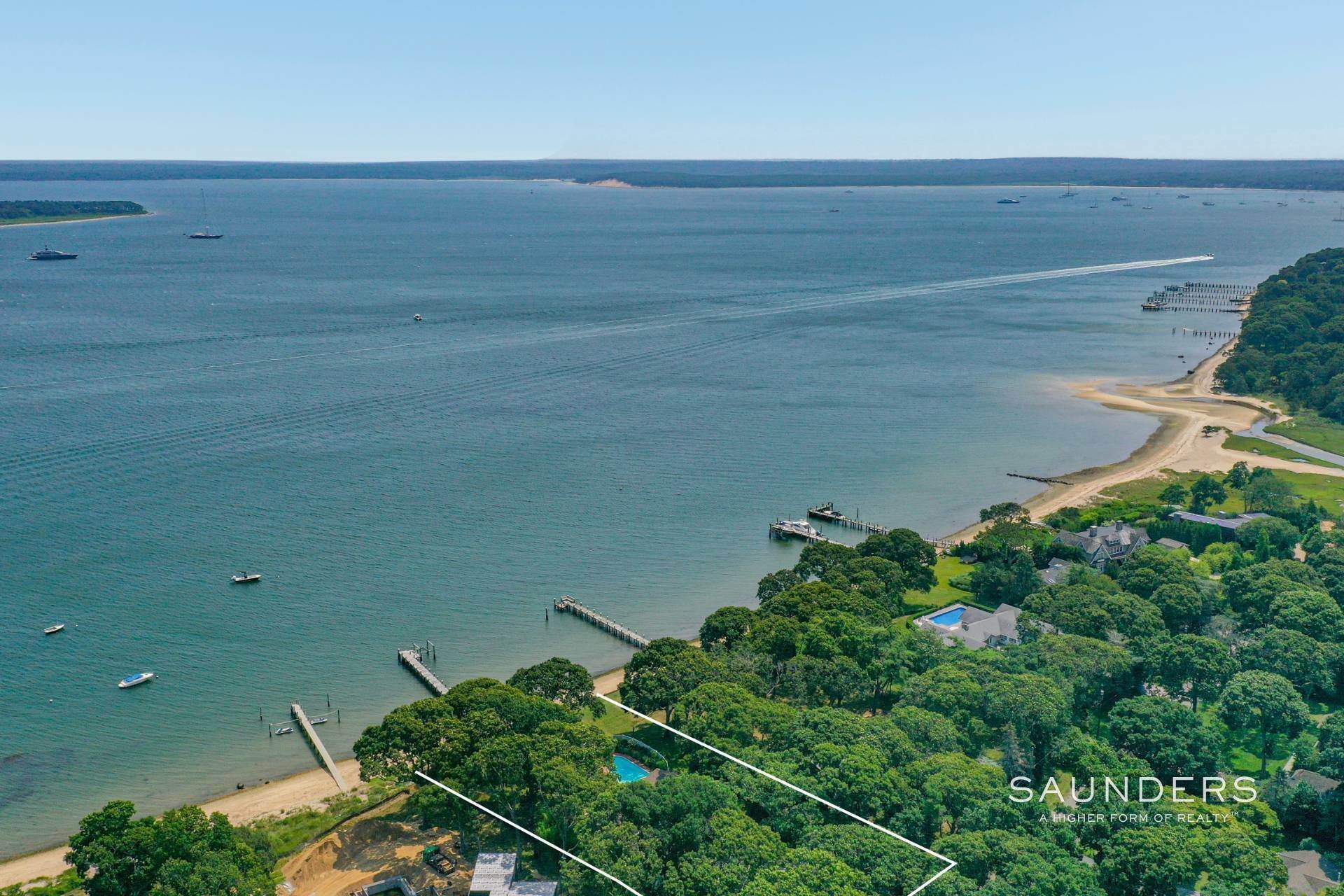 6. Single Family Homes for Sale at Waterfront Oasis With Deepwater Dock 33 Mashomuck Drive, Sag Harbor, NY 11963
