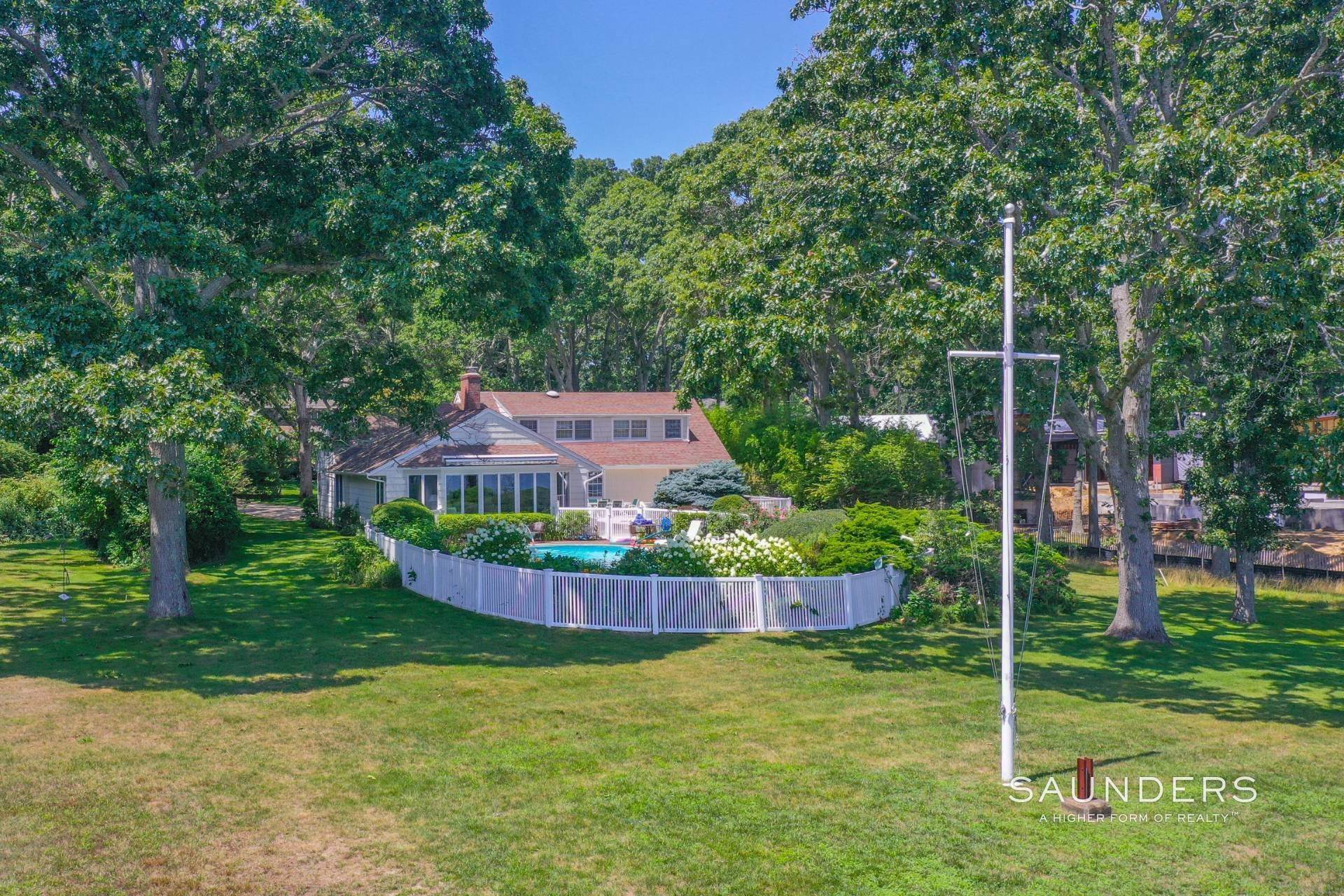 25. Single Family Homes for Sale at Waterfront Oasis With Deepwater Dock- Reduced By $2m 33 Mashomuck Drive, Sag Harbor, NY 11963