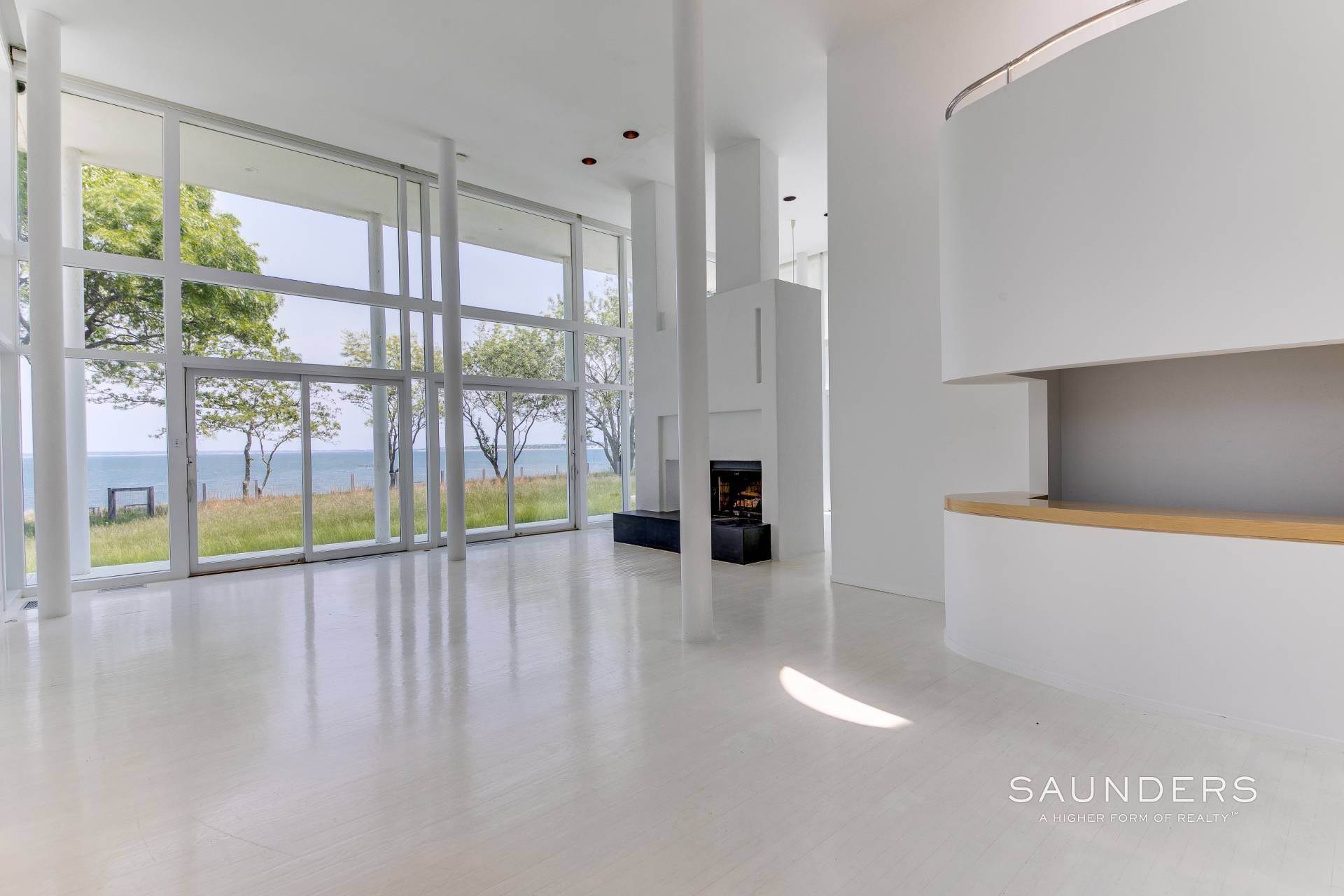 8. Single Family Homes for Sale at Reduced For A Fall Sale! Private Modern Waterfront Gem 40 Hedges Banks Drive, East Hampton, NY 11937