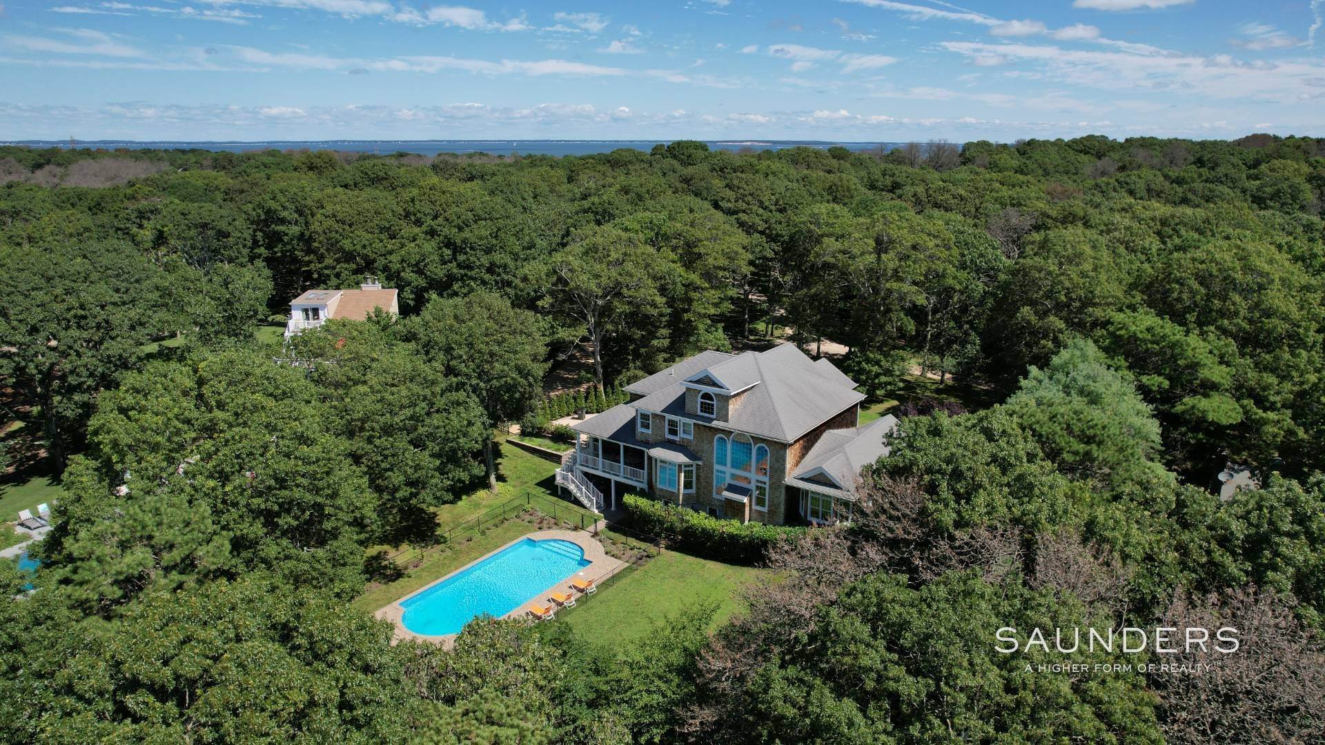 Single Family Homes for Sale at Discover Southampton's Hidden Gem: Splendid And Private 360 Old Canoe Place Road, Southampton, NY 11968