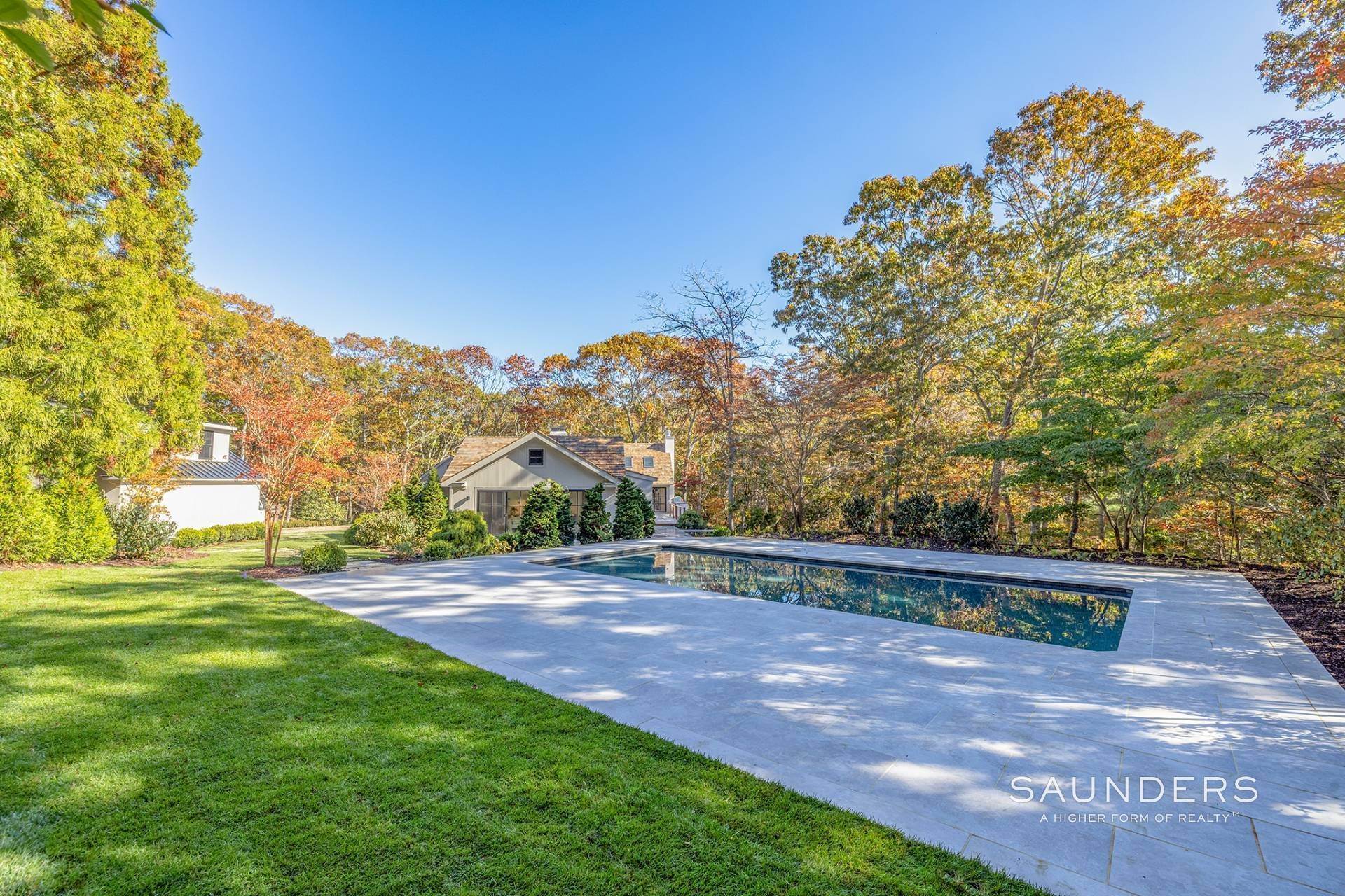 35. Single Family Homes for Sale at Stunning Sag Harbor New Construction With Tennis On 2 Acres 2622 Deerfield Road, Sag Harbor, NY 11963