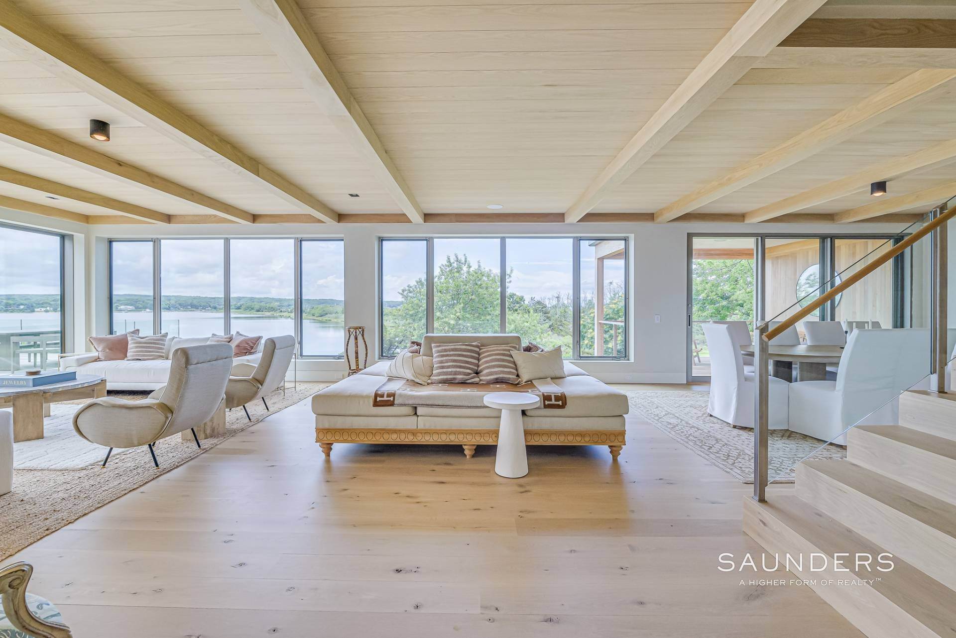 14. Single Family Homes for Sale at Waterfront Stunner In Sag Harbor With Pool 65 Cliff Drive, Sag Harbor, NY 11963