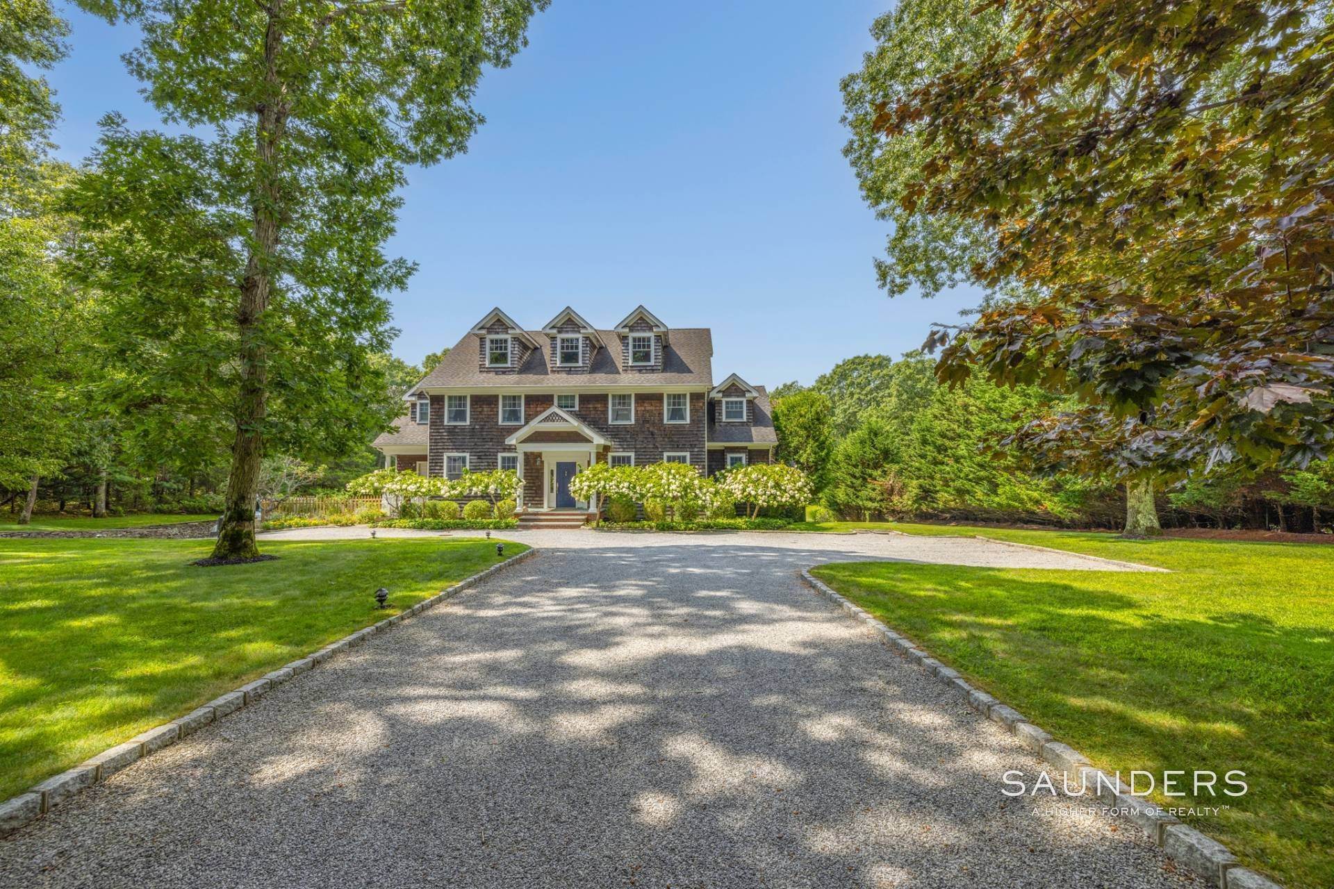 Single Family Homes for Sale at Gated Southampton Traditional On 2+ Acres 44 Ocean View Parkway, Southampton, NY 11968