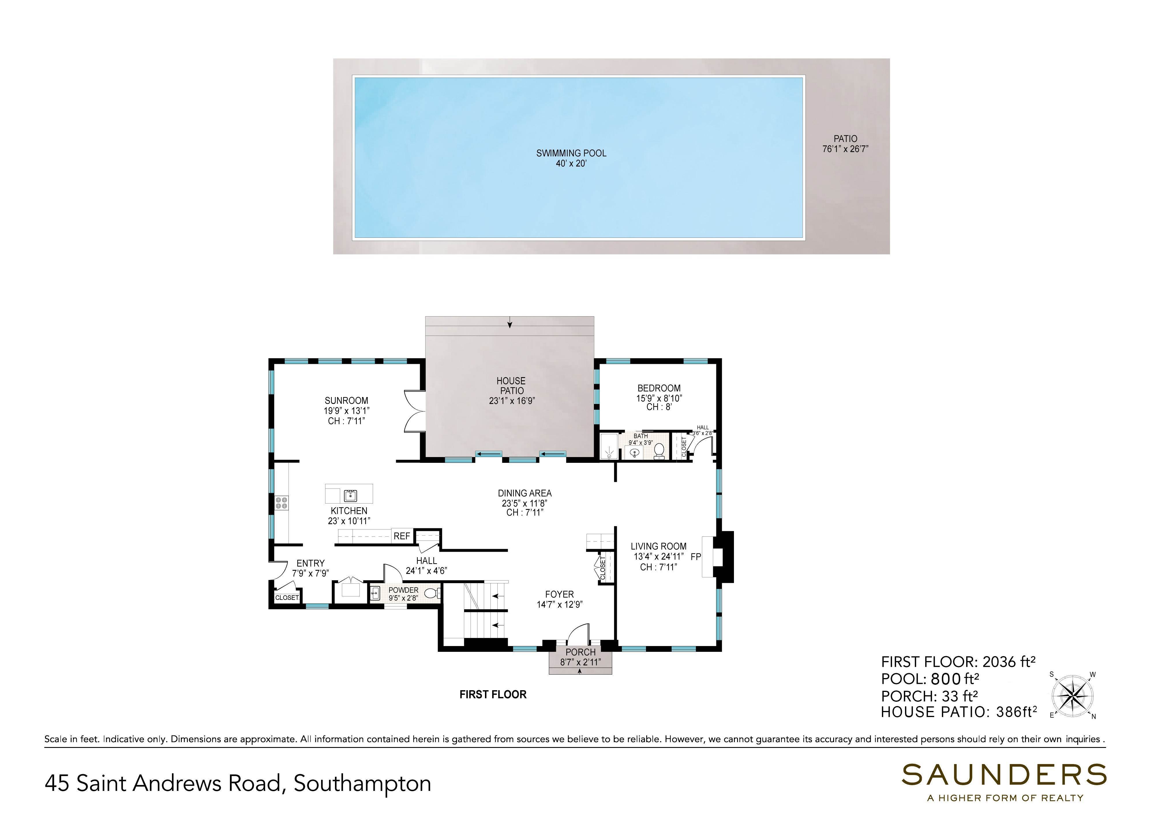2. Single Family Homes for Sale at Classic Southampton Traditional Near Golf, Beach, And Village 45 Saint Andrews Road, Southampton, NY 11968
