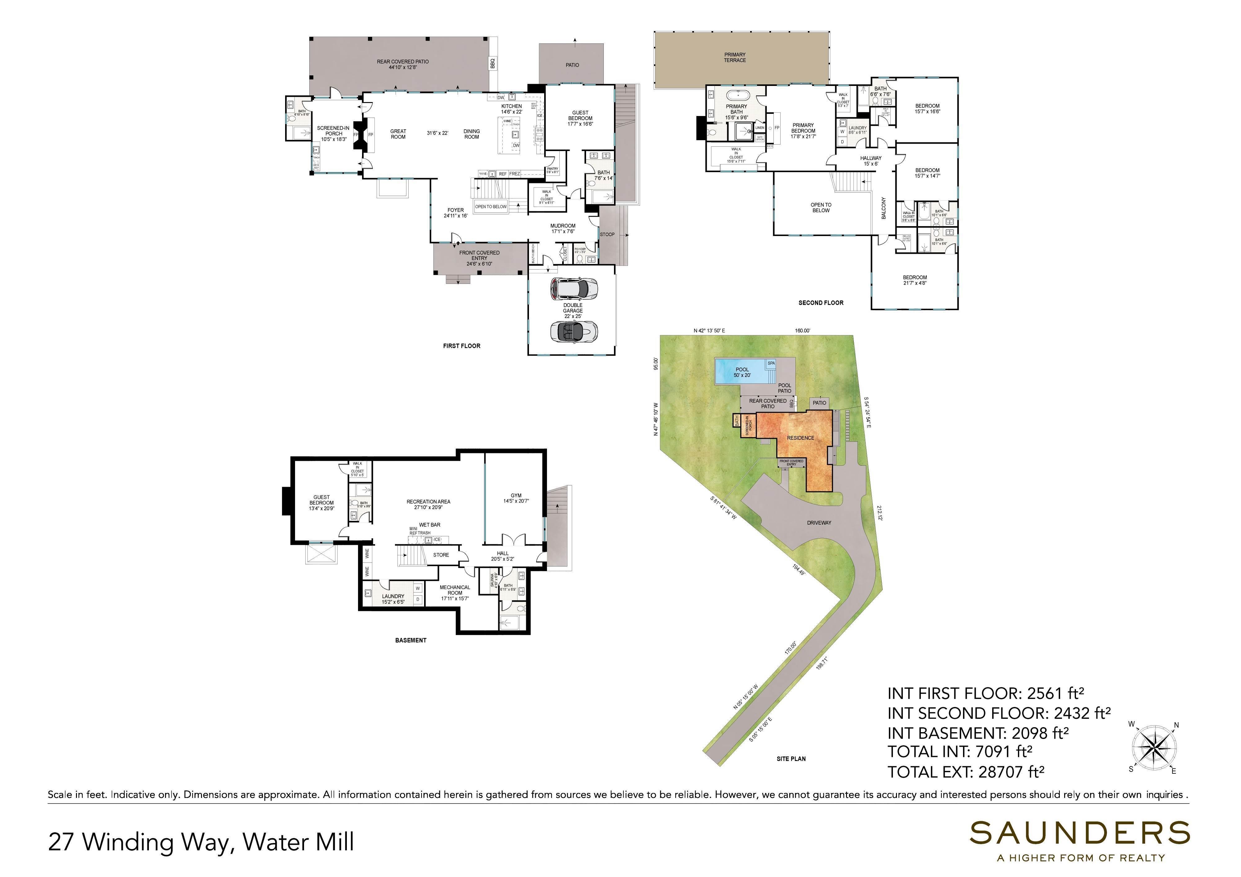 4. Single Family Homes for Sale at Sun-Drenched New Construction On Reserve 27 Winding Way, Water Mill, NY 11976