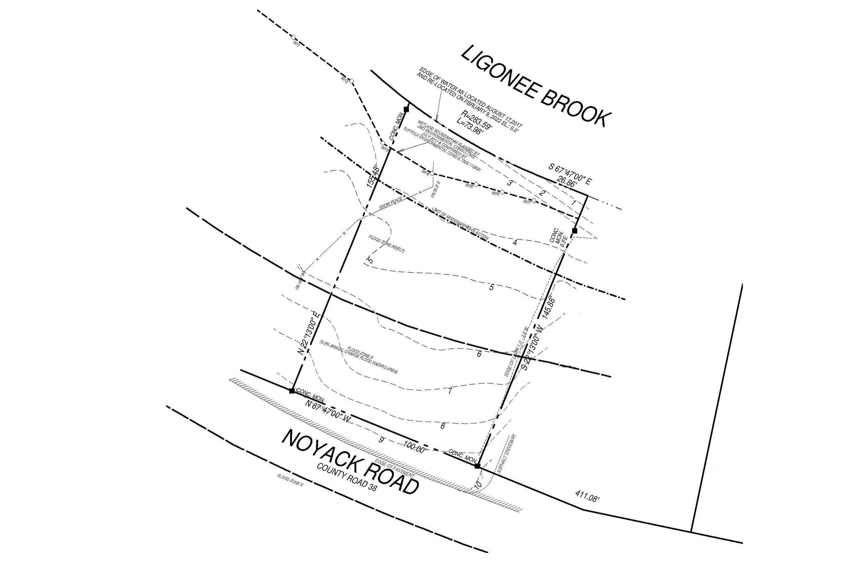 Land for Sale at Sag Harbor Waterfront Lot- Approved Modern House Plans-Reduced 4529 Noyac Road, Sag Harbor, NY 11963