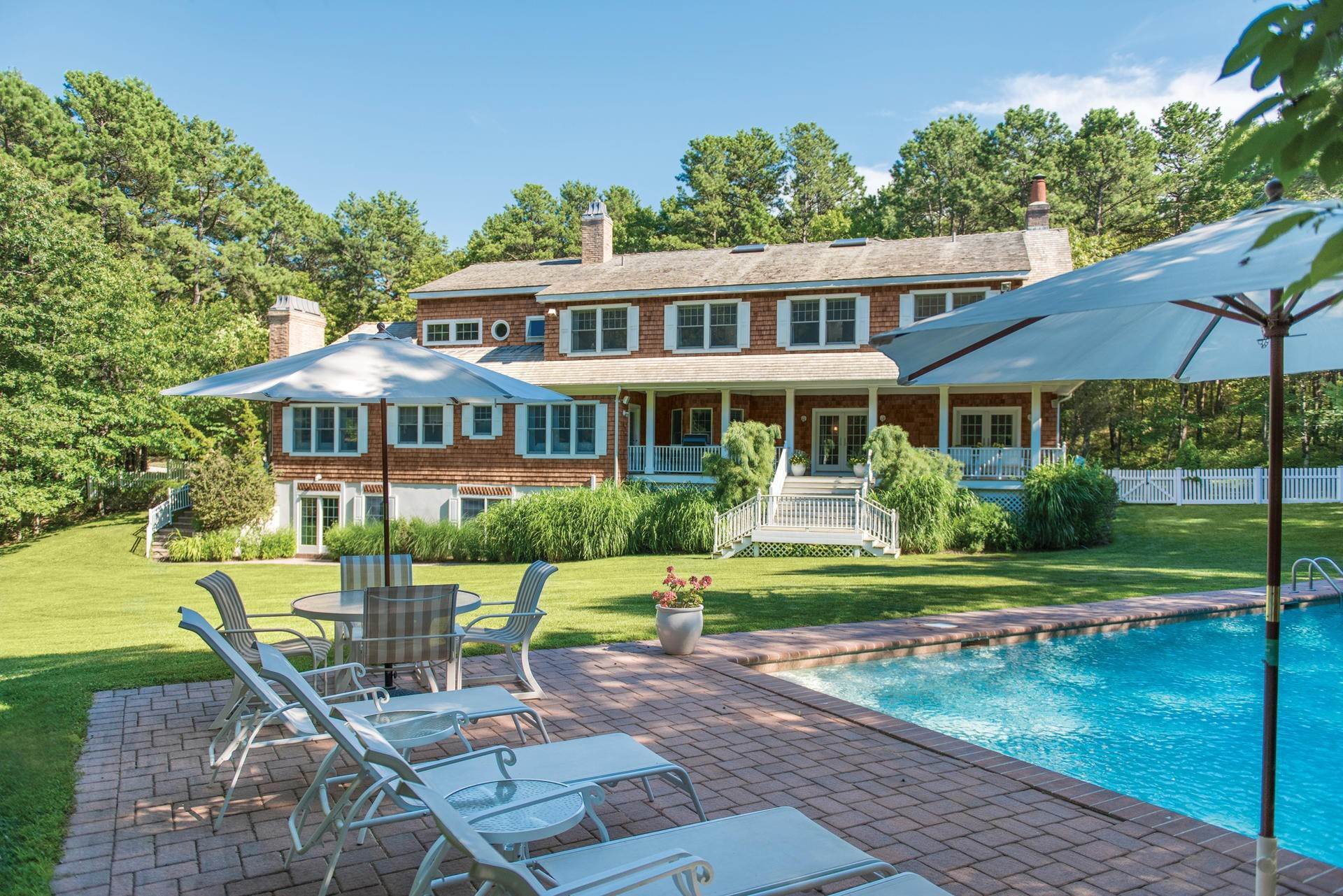 3. Single Family Homes at Super-Private Water Mill Estate With Pool & Tennis On 5.5 Acres 1058 Noyac Path, Water Mill, NY 11976