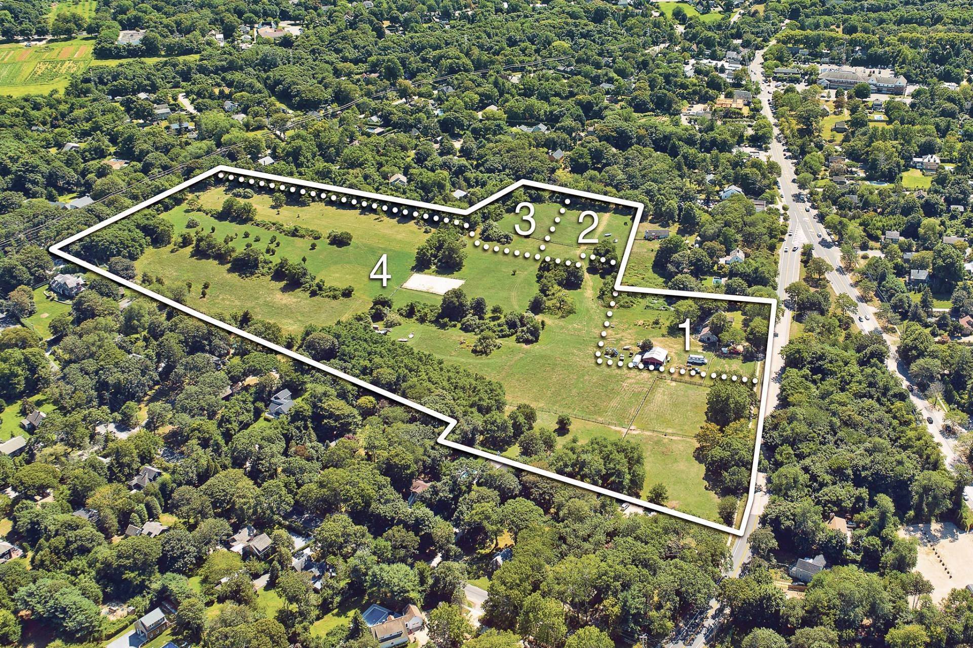 14. Land for Sale at Three Building Lots On Your Own 16-Acre Ag. Reserve 20 Springs Fireplace Road, East Hampton, NY 11937